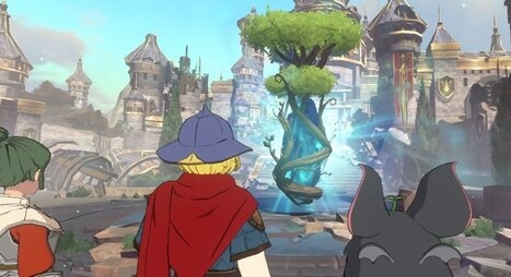 《二之國：交錯(cuò)世界》多人連線的大型異世界冒險(xiǎn)角色扮演游戲