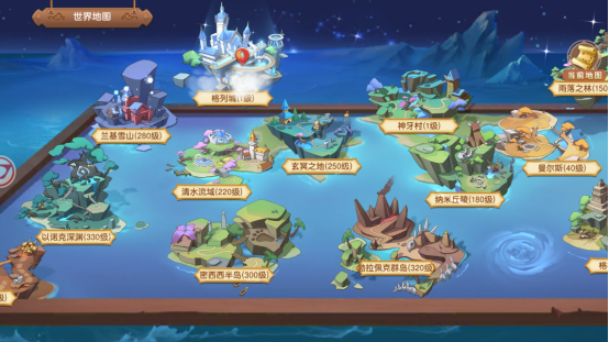 《文明與眾神（異世界冒險(xiǎn)）》公益服手游世界地圖介紹